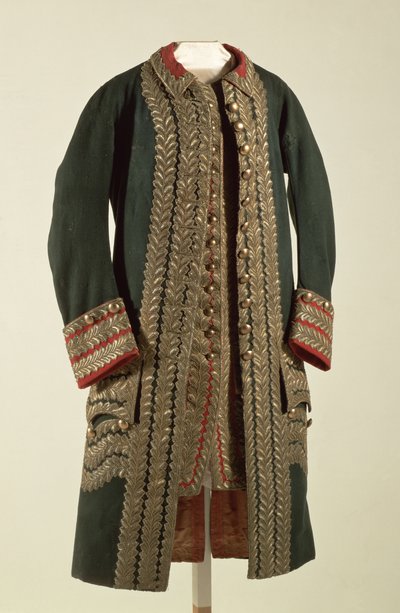 Uniform eines Generals, gehörend zu Alexander Suvorov (1729-1800), spätes 18. Jahrhundert von Unbekannt