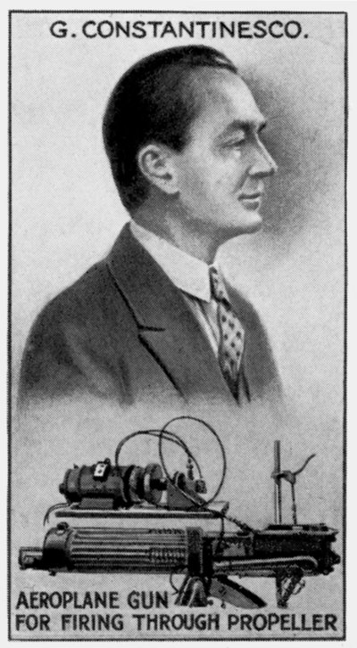George Constantinescu, rumänischer Wissenschaftler, Ingenieur und Erfinder, ca. 1924 von Unbekannt
