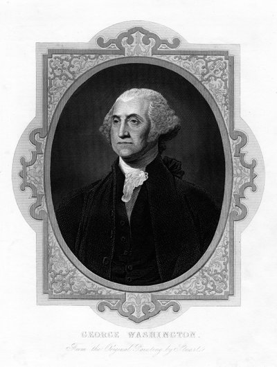 George Washington, erster Präsident der Vereinigten Staaten von Unbekannt