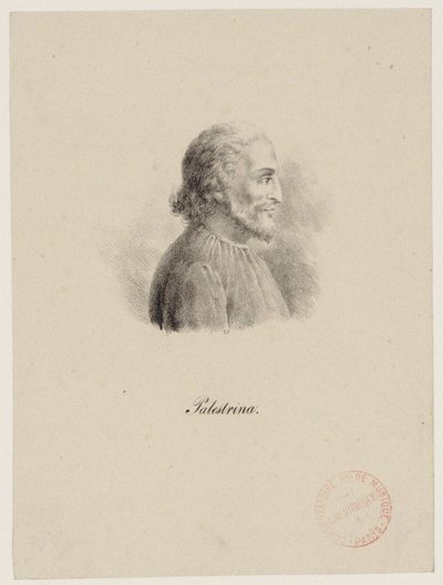 Giovanni Pierluigi da Palestrina, ca. 1800 von Unbekannt