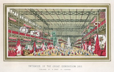 Große Ausstellung, Kristallpalast, Hyde Park, London, 1851 von Unbekannt