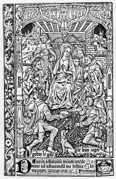Heures a lusaige de Romme, Paris, Pigouchet für Vostre, 20. Dezember 1502, 1910 von Unbekannt