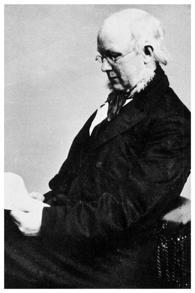Horace Greeley, amerikanischer Zeitungsredakteur und Politiker, ca. 1865, 1955 von Unbekannt