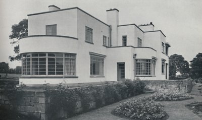Haus in Burn Bridge von dem verstorbenen John Procter, F.R.I.B.A., 1942 von Unbekannt