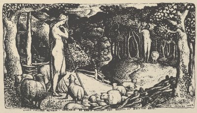 Ideales Hirtenleben reproduziert für Calverts Memoiren, 1904 von Unbekannt