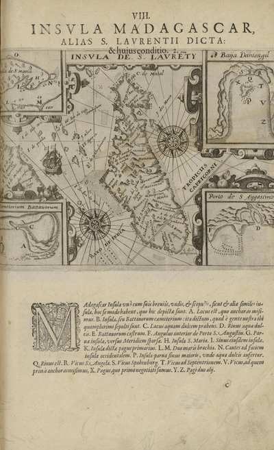 Illustration aus dem Buch India Orientalis von unbekanntem Autor und veröffentlicht von Excudebat Matthaeus BeckerusFrancofurti, 1598-1628 (de, 1601) von Unbekannt