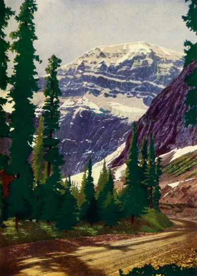 Im größten Nationalpark Kanadas - Jasper Nationalpark, ca. 1948 von Unbekannt