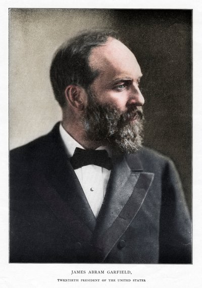 James Abram Garfield, 20. Präsident der Vereinigten Staaten, ca. 1881 von Unbekannt
