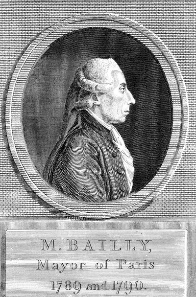 Jean Sylvain Bailly 1736-1793, französischer Astronom, Schriftsteller und Politiker von Unbekannt