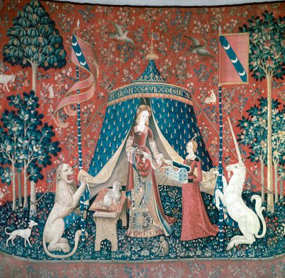 La Dame A La Licorne, 15. Jahrhundert von Unbekannt