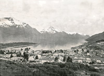 Lake Wakatipu und die Berge, Queenstown, Neuseeland, 1895 von Unbekannt