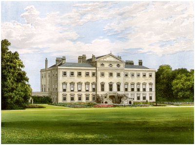 Lathom House, Lancashire, Heim von Lord Skelmersdale, um 1880 von Unbekannt
