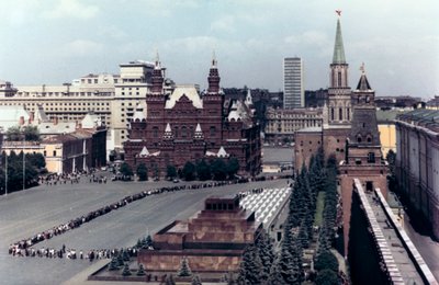 Lenins Mausoleum, Roter Platz, Moskau, 1980 von Unbekannt