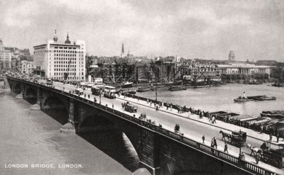 London Bridge, London, frühes 20. Jahrhundert von Unbekannt