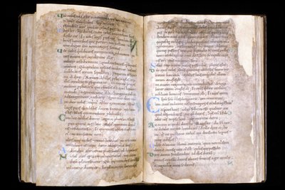 Manche Nr. 066, Stadt Mortain, Schatz der Kollegiatkirche Saint Evroult, Evangelium des 10. Jahrhunderts von Unbekannt