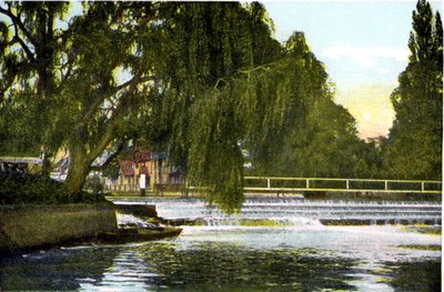 Marlow Weir, Buckinghamshire, 20. Jahrhundert von Unbekannt