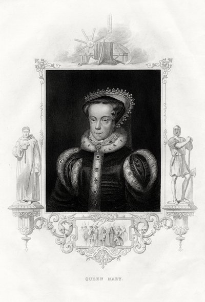 Maria I. 1516-1558, auch bekannt als Maria Tudor von Unbekannt