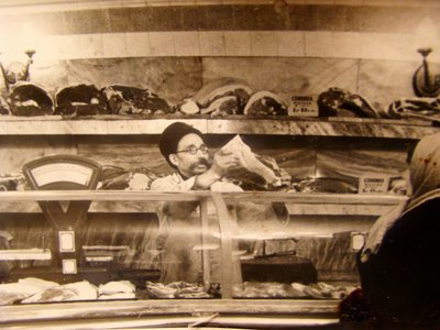Fleischtheke in einem sowjetischen Lebensmittelgeschäft, UdSSR, 1960er Jahre von Unbekannt