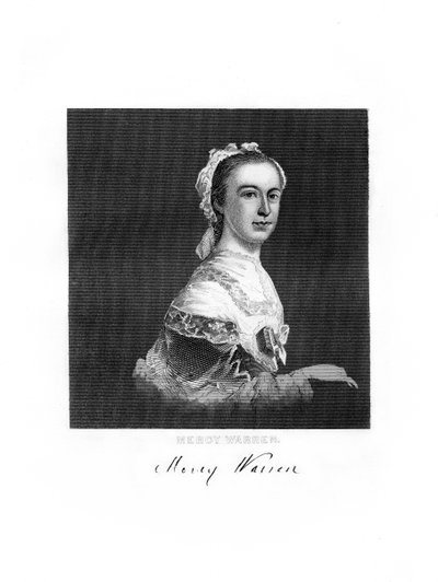 Mercy Warren, amerikanische Patriotin und Schriftstellerin, 1872 von Unbekannt
