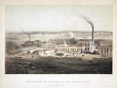 Bergbau, Kohle Sars Longchamps & Bouvy Coalmining Co Ltd, Belgien von Unbekannt