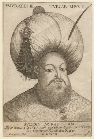 Murad III 1546-1595, Sultan des Osmanischen Reiches, 1593 von Unbekannt
