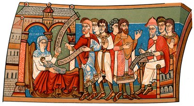 Benennung von Johannes dem Täufer von Unbekannt