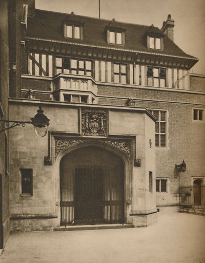 Neue Halle der Alten Gesellschaft der Eisenhändler in Aldersgate, ca. 1935 von Unbekannt