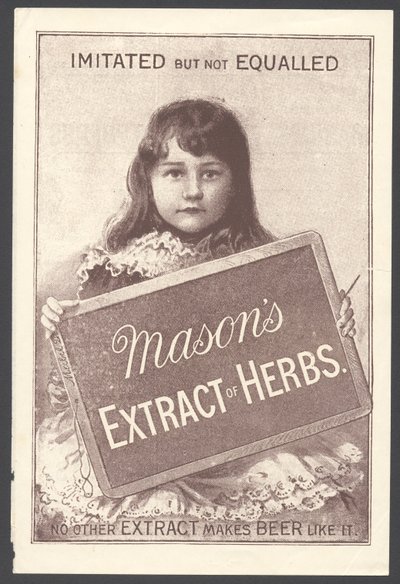 Newball & Mason Kräuterextrakt, 1890er Jahre von Unbekannt