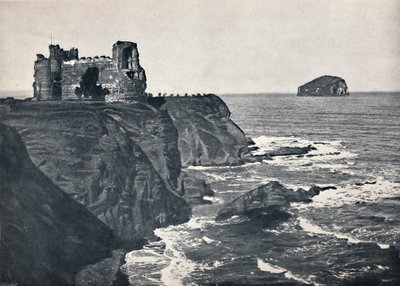 North Berwick - Tantallon Castle und der Bass Rock, 1895 von Unbekannt