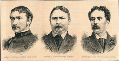 Im Zulukrieg getötete Offiziere, 1879 von Unbekannt