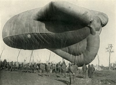 Einer unserer Beobachtungsballons, 1919 von Unbekannt