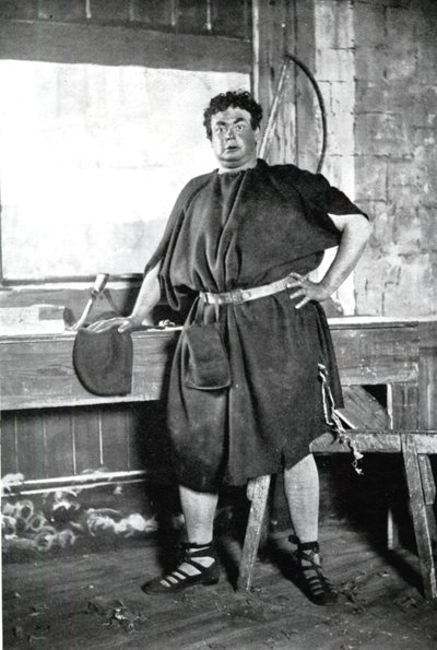 Oscar Asche 1871-1936, australisch-britischer Schauspieler von Unbekannt