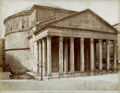 Pantheon, Rom, Italien, spätes 19. oder frühes 20. Jahrhundert von Unbekannt