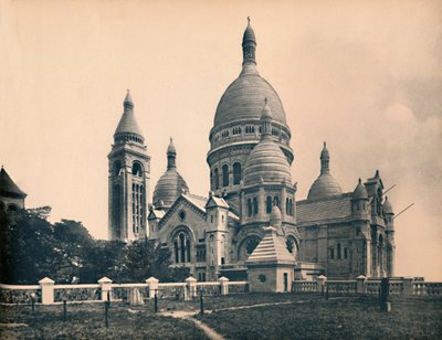 Paris - Die Basilika Sacré-Cœur, ca. 1910 von Unbekannt