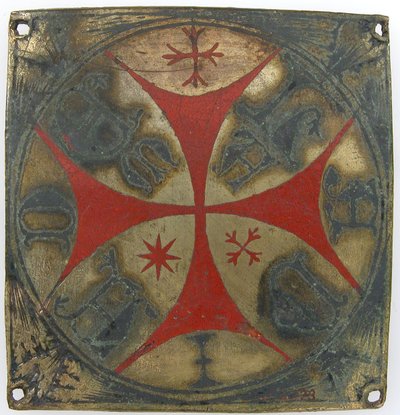 Plakette, Deutsch, 12.-13. Jahrhundert von Unbekannt