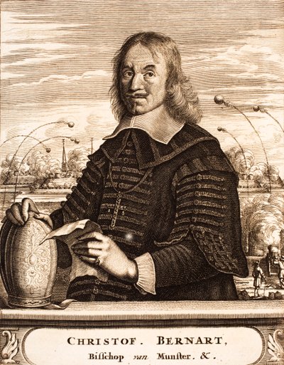 Porträt von Christoph Bernhard Freiherr von Galen 1606-1678, 1675 von Unbekannt
