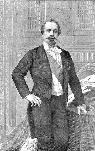 Porträt von Kaiser Napoleon III. von Frankreich, 1808-1873 von Unbekannt
