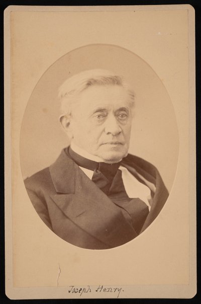 Porträt von Joseph Henry 1797-1878, vor 1878 von Unbekannt