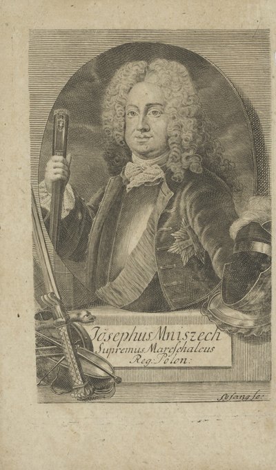 Porträt von Jozef Wandalin Mniszech von Unbekannt