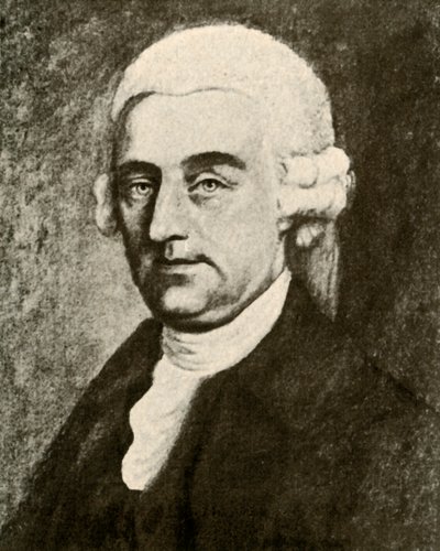 Porträt von Nathaniel Appleton aus Boston, in weißer Perücke von Unbekannt