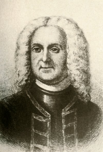Porträt von Patrick Gordon, Kolonialgouverneur, ca. 1690, 1937 von Unbekannt