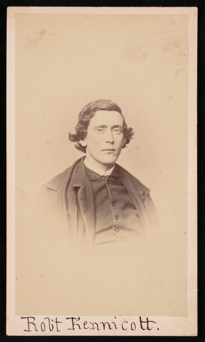 Porträt von Robert Kennicott 1835-1866, vor 1866 von Unbekannt