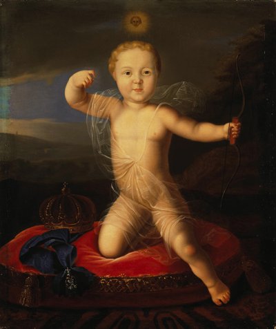 Porträt des Zarewitsch Peter Petrowitsch von Russland 1715-1719, erstes Viertel des 19. Jahrhunderts von Unbekannt
