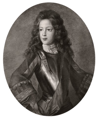 Prinz James Francis Edward Stuart, der alte Prätendent, ca. 1700 1906 von Unbekannt