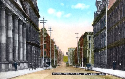 Prince William Street, Saint John, New Brunswick, Kanada von Unbekannt