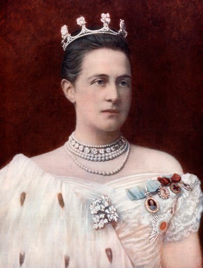 Prinzessin Olga Konstantinowna von Russland, spätes 19. - frühes 20. Jahrhundert von Unbekannt