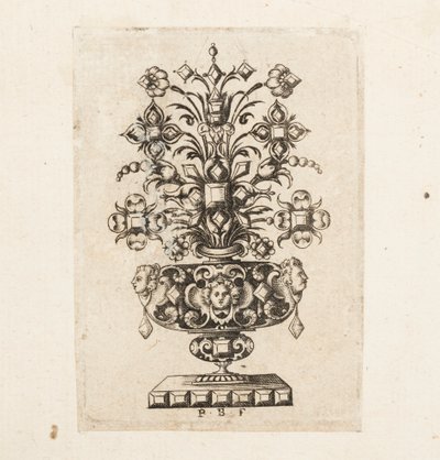 Platte aus Omnia Conando Docilis Solertia Vincit (Ein fügsames Gemüt überwindet alle Schwierigkeiten), ca. 1600 von Unbekannt