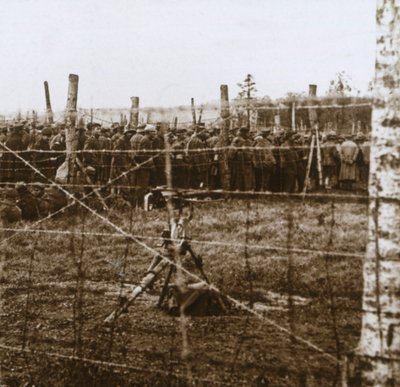 Gefangene am Le Mort Homme, Toter Manns Hügel, Nordfrankreich von Unbekannt