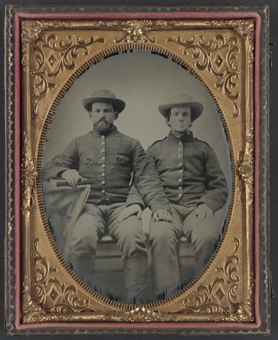 Private Charles Chapman und unbekannter Soldat von Unbekannt