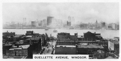 Quellette Avenue, Windsor, Ontario, Kanada, ca. 1920er Jahre von Unbekannt
